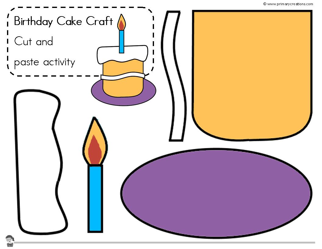 Birthday Cake Craft 2