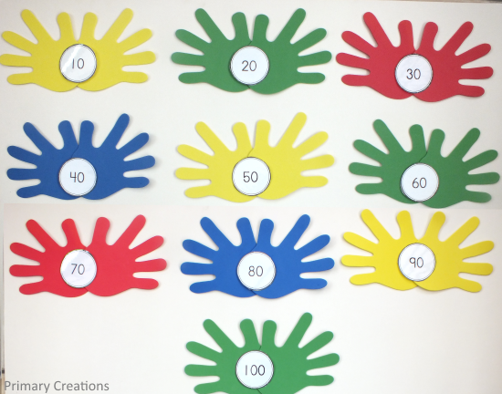 Foam Hands Maths