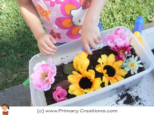 Gardening Sensory Tub 3