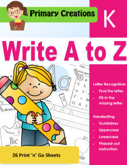 Letter Kindergarten Pack_Cover