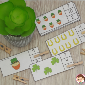 St. Patrick's Day Math Activities for Preschool