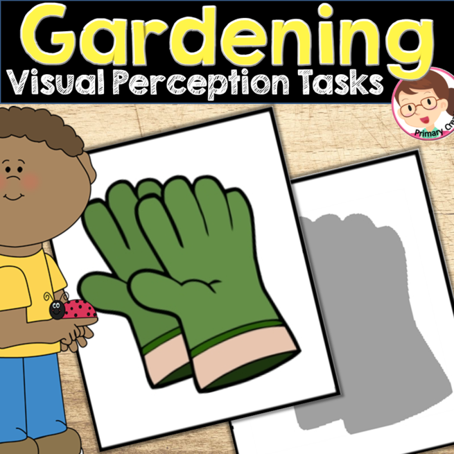 Gardening Activities - Visual Perception -  Autism, SPED, Preschool, PreK